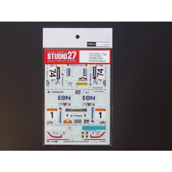 1/24 Petronas Proton 2002 Evo. VI Decals