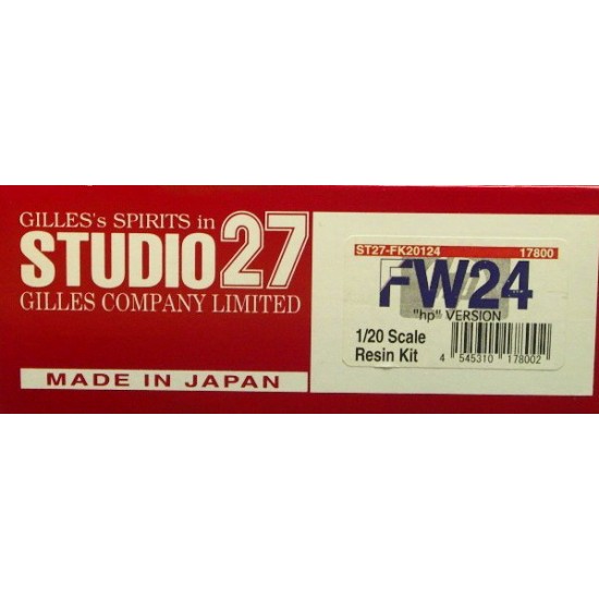 Multimedia kit - 1/20 Williams FW24