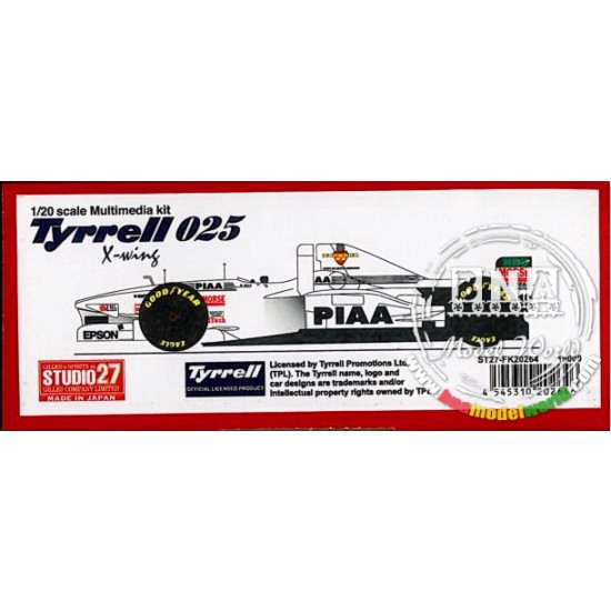 Multimedia Kit - 1/20 Tyrrell 025 X-wing 1997 Studio27 FK20264