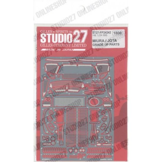 1/24 MIURA/JOTA Upgrade Parts for Hasegawa kits