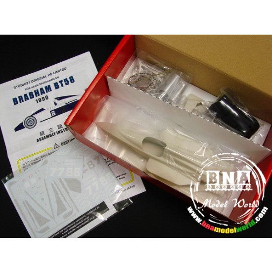 Multimedia kit - 1/20 Brabham BT58 1990 