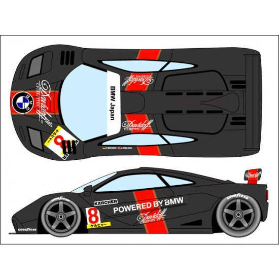 Multimedia kit - 1/24 McLaren F1-GTR #8 "Davidoff" Suzuka 1000km (1995)