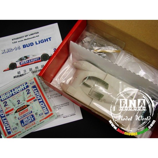 Multimedia kit - 1/24 Jaguar XJR-14 IMSA (1992) "BUD LIGHT" 