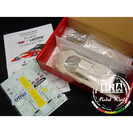 Multimedia kit - 1/24 McLaren F1-GTR #40/41 "EMI/LOCTITE" LM (1998)