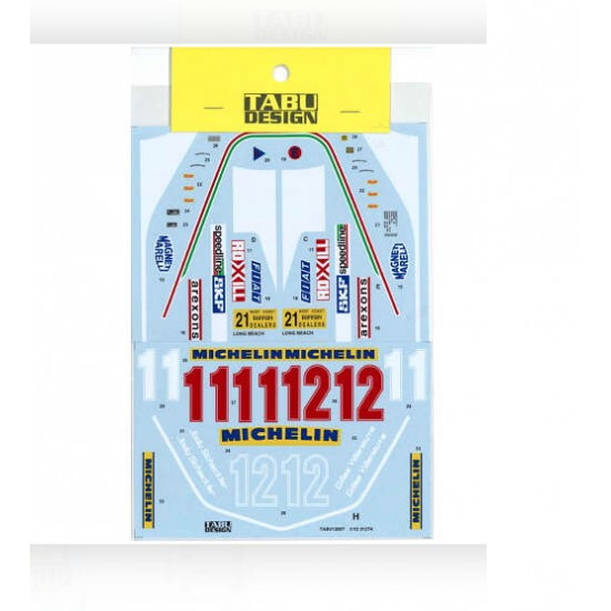 1/12 Ferrari 312T4 Full Sponsor Decal for Tamiya kits TABU Design 12057