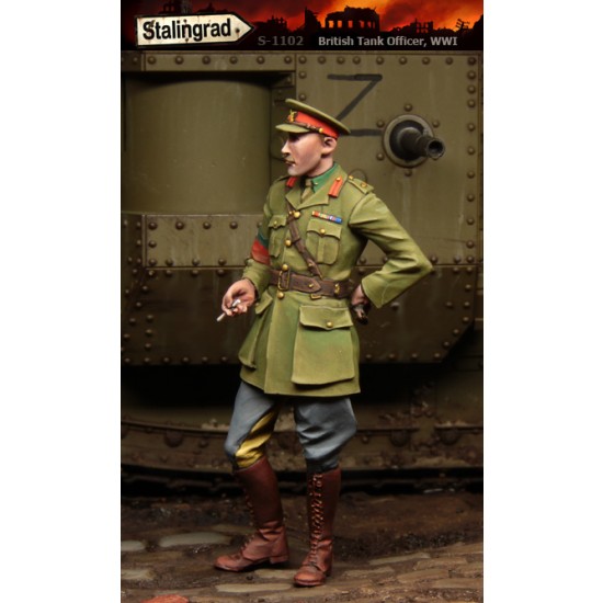 1/35 WWI British Tank Officer Set #1 (1 Figure)