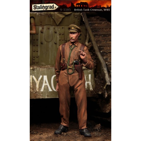1/35 WWI British Tank Crewman Set #3 (1 Figure)