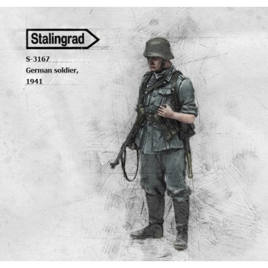 1/35 German Soldier 1941 #2 (1 figure)