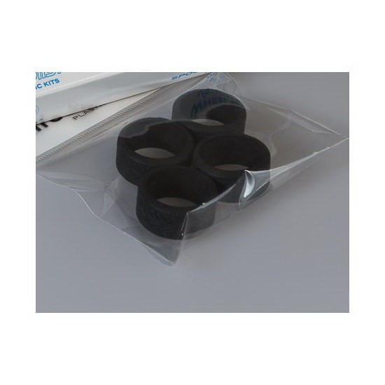 1/24 SB-TIR Rubber Tyres set (dimensions: dia.18.3mm, Width 11mm, 4pcs)