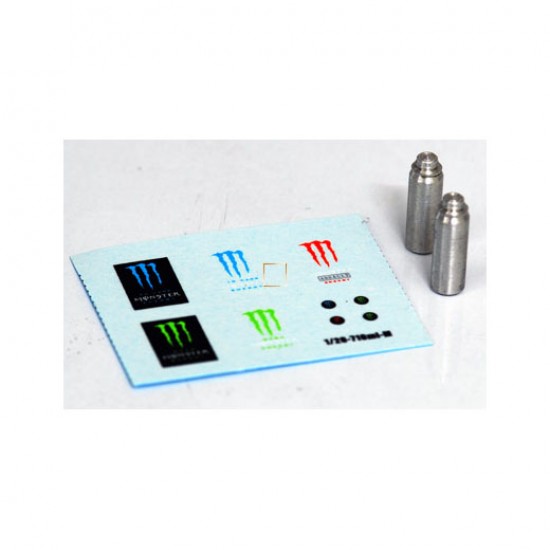 1/20 Monster Energy 710ml Cap Cans (Machined Metal parts + Decals)