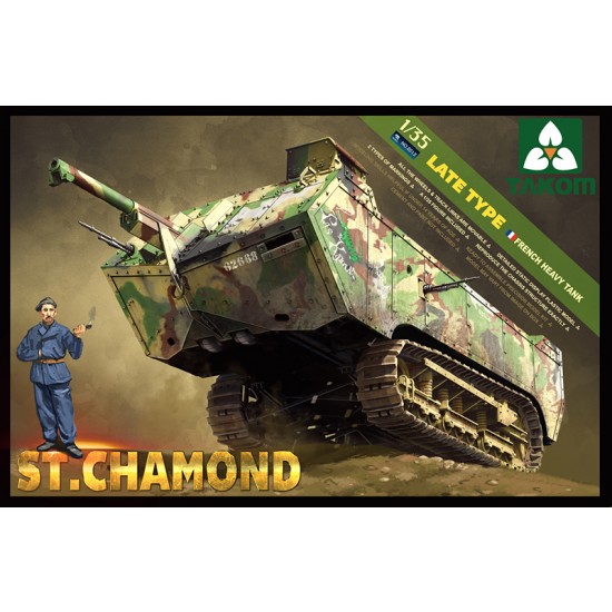 1/35 French Heavy Tank Saint-Chamond Late Type