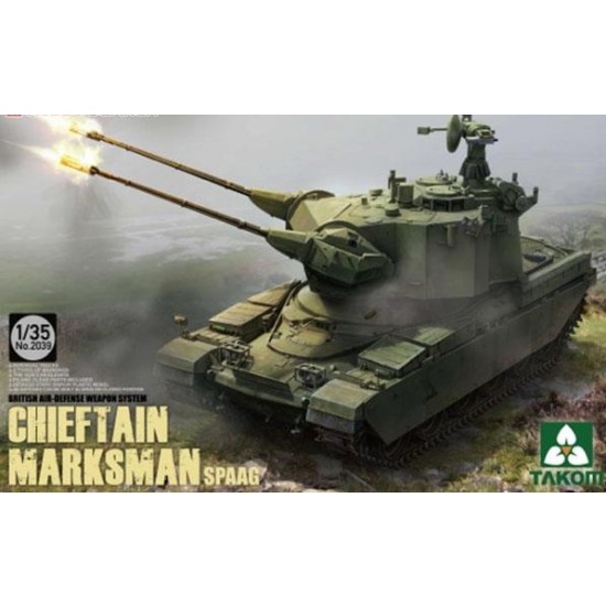 1/35 British Air-Defense Weapon System Chieftain Marksman SPAAG