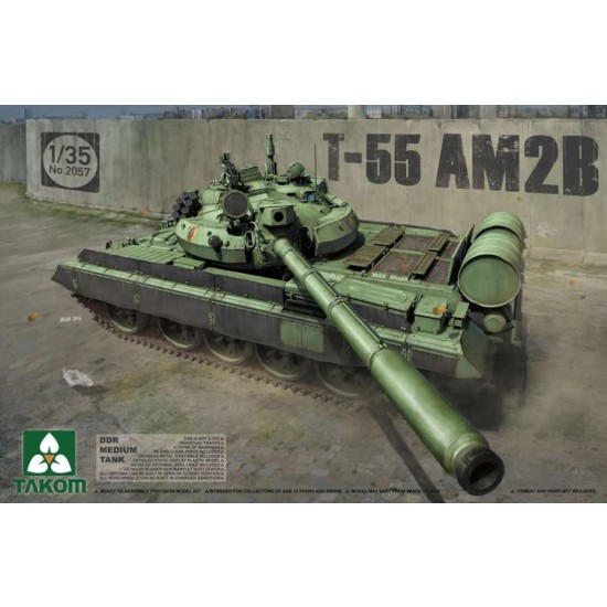 1/35 DDR Medium Tank T-55 AM2B