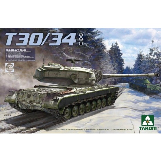 1/35 US Heavy Tank T30/34 (2 in 1)