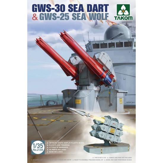 1/35 GWS-30 Sea Dart & GWS-25 Sea Wolf