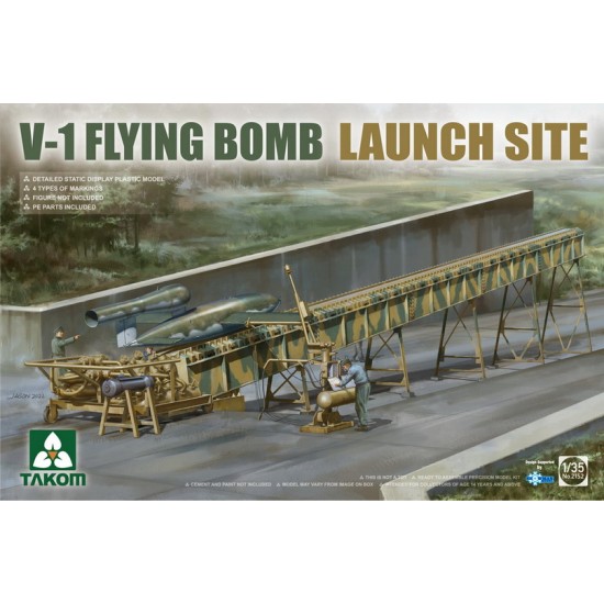 1/35 V-1 Flying Bomb Launch Site