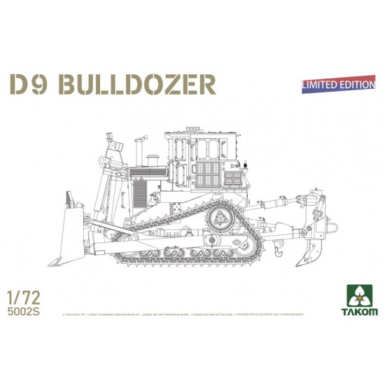 1/72 Caterpillar D9 Heavy Bulldozer [Limited Edition]