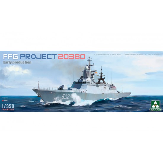 1/350 FFG Project 20380 Early Steregushchiyclass Corvette Takom 6012