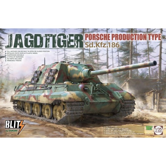 1/35 Jagdtiger Porsche Production Type SdKfz. 186