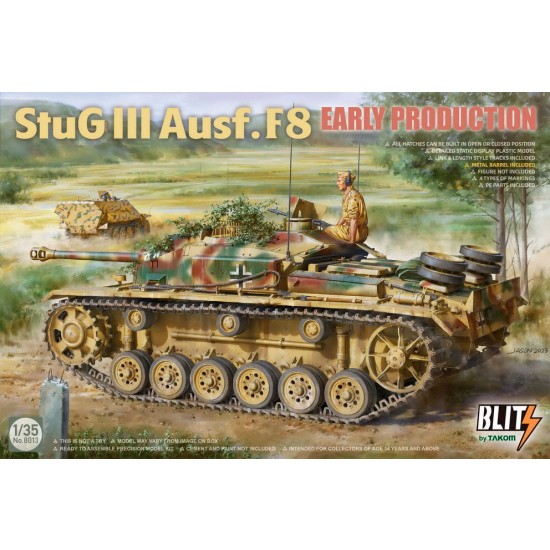 1/35 StuG III Ausf.F8 Early Prodution Assault Gun