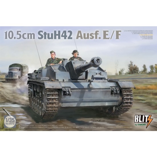 1/35 10.5cm StuH 42 Ausf.E/F Assault Gun