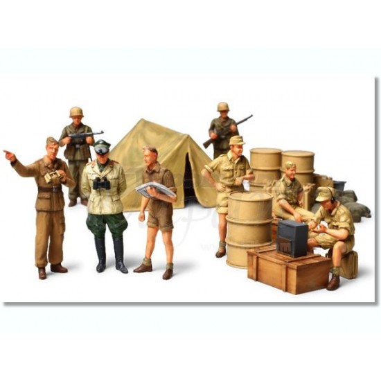 1/48 WWII German Africa Corps Infantry Set