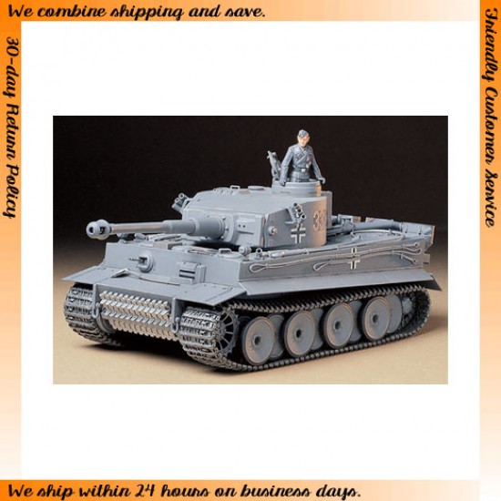 Tamiya TA35216 Tiger I Panzerkampfwagen VI Tiger I Ausführung E (Sd.Kfz.181) Frühe Produktion / Early Tamiya TA35216 Tiger I Panzerkampfwagen VI Tiger I Ausführung E (Sd.Kfz.181) Frühe Produktion / Early