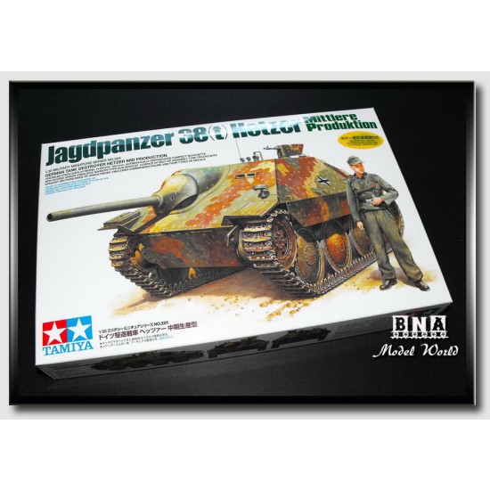 t Jagdpanzer 38 Tamiya 35285 'Hetzer' Mid Productio 1:35 