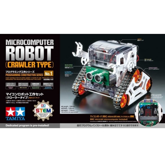 Microcomputer Robot (Crawler Type) Programming Robot Series No.1