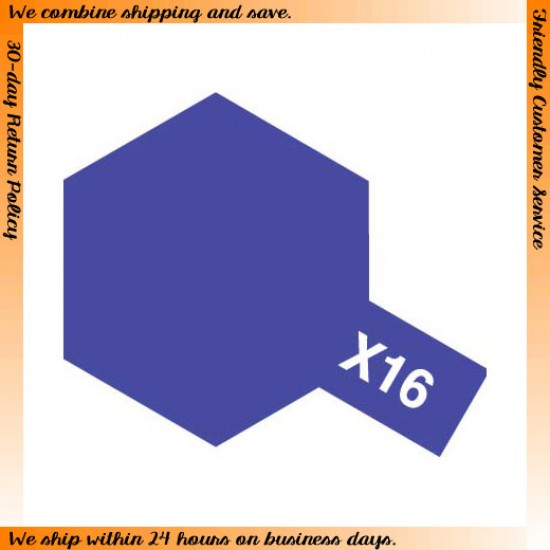 Enamel Paint X-16 Gloss Purple (10ml)