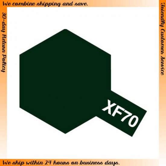Enamel Paint XF-70 Flat Dark Green 2 (10ml)