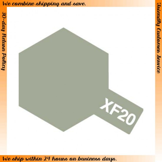 Acrylic Paint Mini XF-20 Flat Medium Grey 10ml