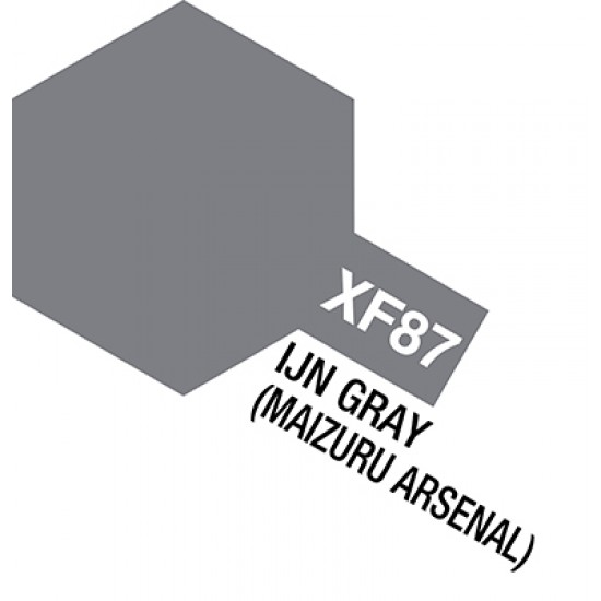 Acrylic Paint Mini XF-87 IJN Gray (Maizuru Arsenal) 10ml 