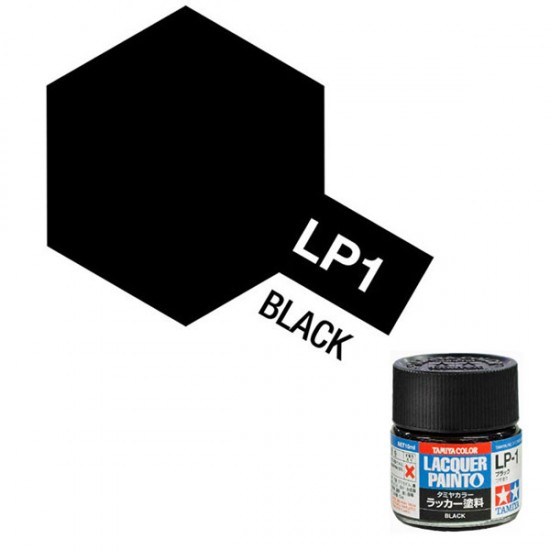 Lacquer Paint LP-1 Black (10ml)