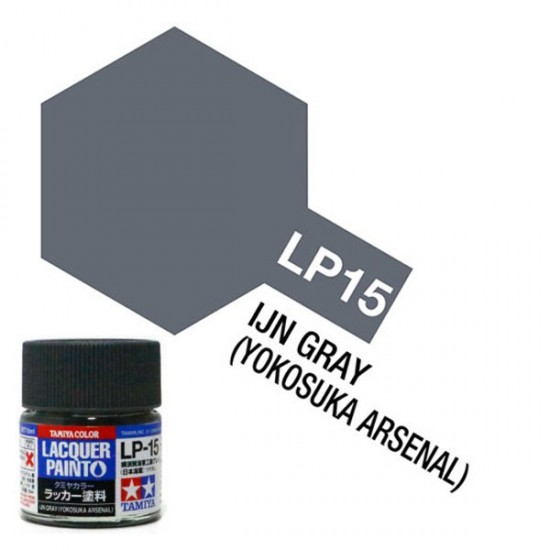 Lacquer Paint LP-15 IJN Gray (Yokosuka A, 10ml)