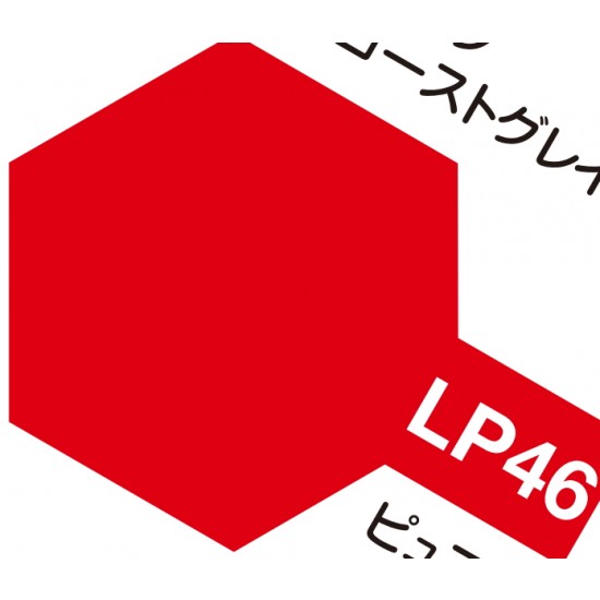 Lacquer Paint LP-46 Pure Metallic Red (gloss, 10ml)