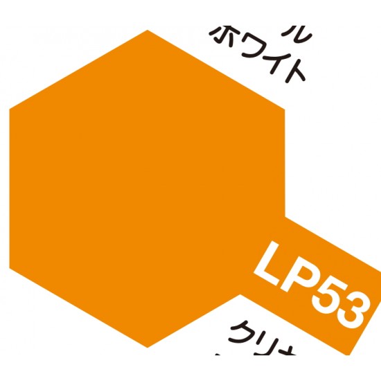 Lacquer Paint LP-53 Clear Orange (gloss, 10ml)