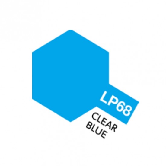 Lacquer Paint LP-68 Clear Blue (10ml)