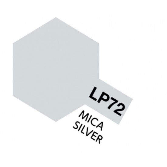 Lacquer Paint LP-72 Mica Silver (10ml)
