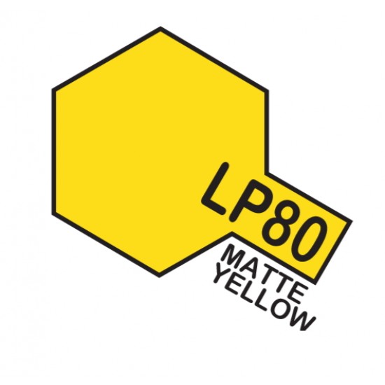 Lacquer Mini LP-80 Matte Yellow (10ml)