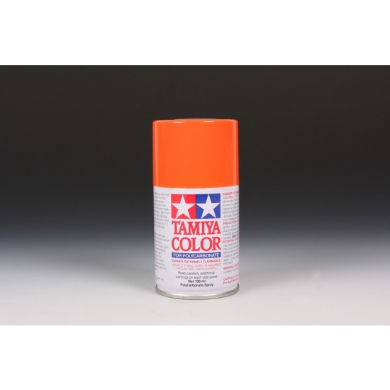 Lacquer Spray Paint PS-7 Orange for R/C Car Modelling (100ml)