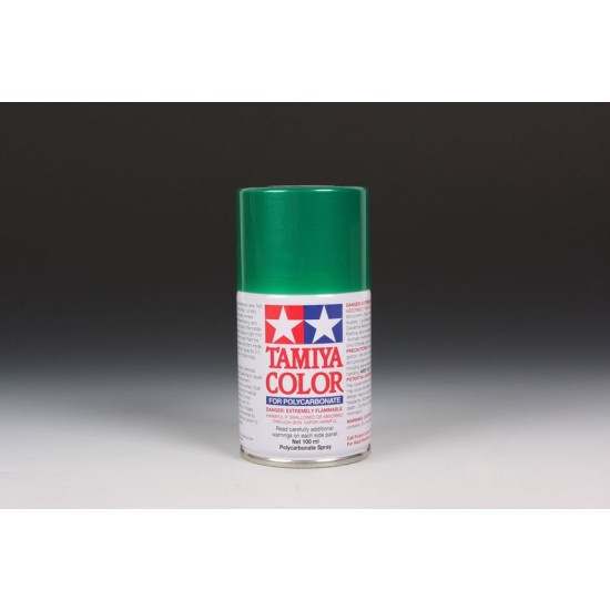 Lacquer Spray Paint PS-17 Metallic Green for R/C Car Modelling (100ml)