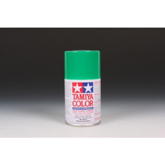 Lacquer Spray Paint PS-25 Bright Green for R/C Car Modelling (100ml)