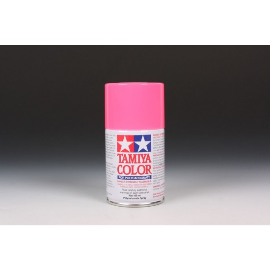 Lacquer Spray Paint PS-29 Fluorescent Pink for R/C Car Modelling (100ml)