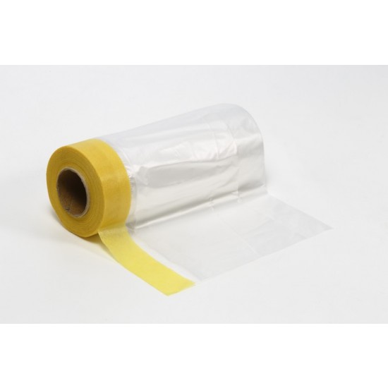 Masking Tape with Plastic Sheeting (Width: 550mm, Length: 10m)