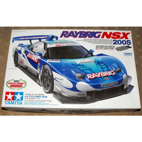 Acura Nsx 2005 Tamiya Raybrig Nsx Tamiya 1/24 Sports Car Series