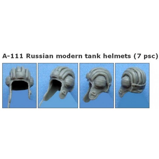 1/35 Russian modern tank helmets. A-111