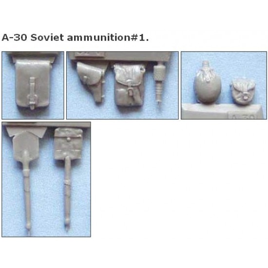 1/35 Soviet ammunition #1. A-30