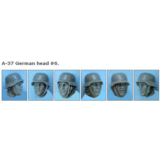 1/35 German head #6. A-37