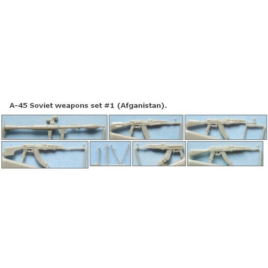 1/35 Soviet weapons set #1 (Afghanistan). A-45